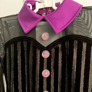 Child medium dance costume.  Great for tap or jazz! Competition dance.